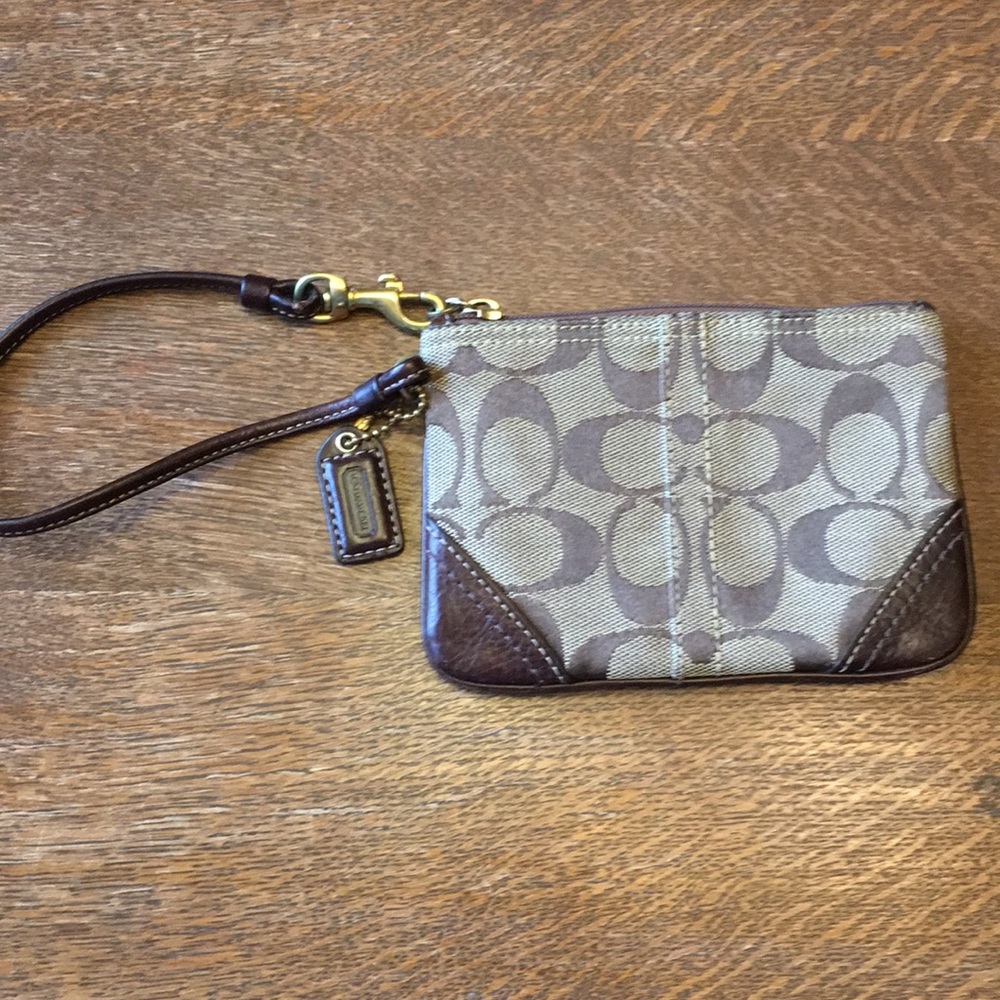 Coach wristlet